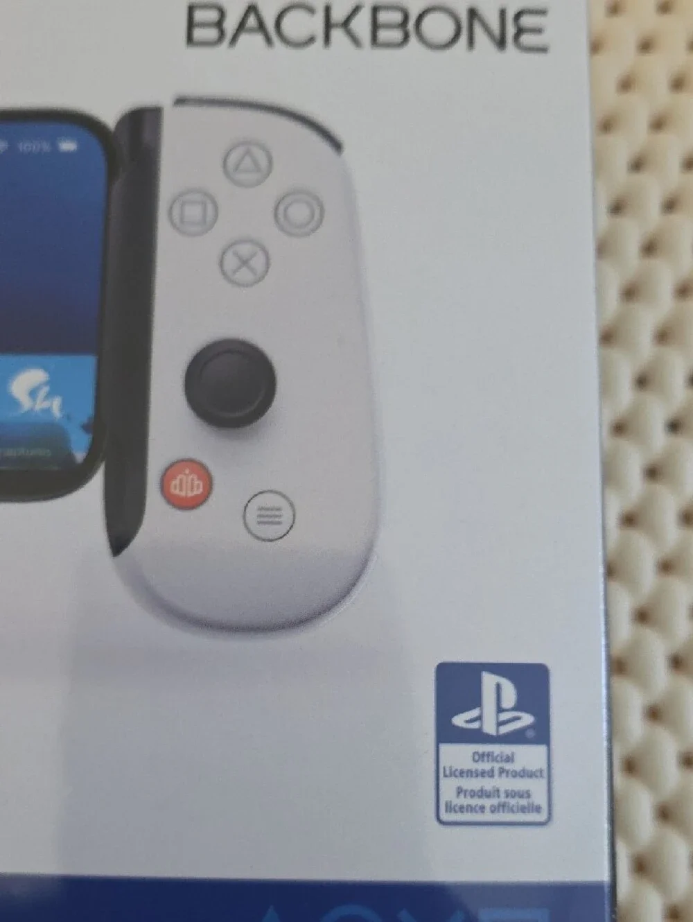 Sony PlayStation Backbone Mobile Controller - White IOS only.
